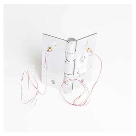 Architectural Control Systems McKinney 5 Knuckle Ball Bearing Full Mortise Hinge 4-1/2 x 4-1/2 Concealed Electric Through-Wire TA2714-4.5X4.5-26D-1104